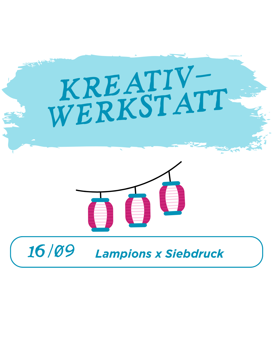 Kreativwerkstatt 16.9.2025
