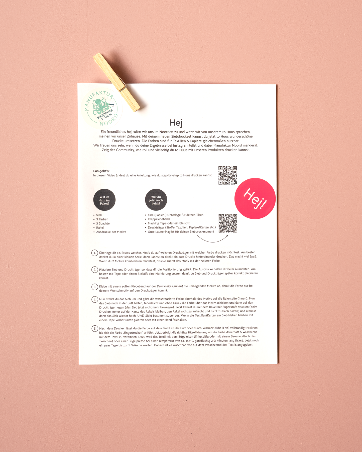 Siebdruck-Set: SÜÜD-Liebe