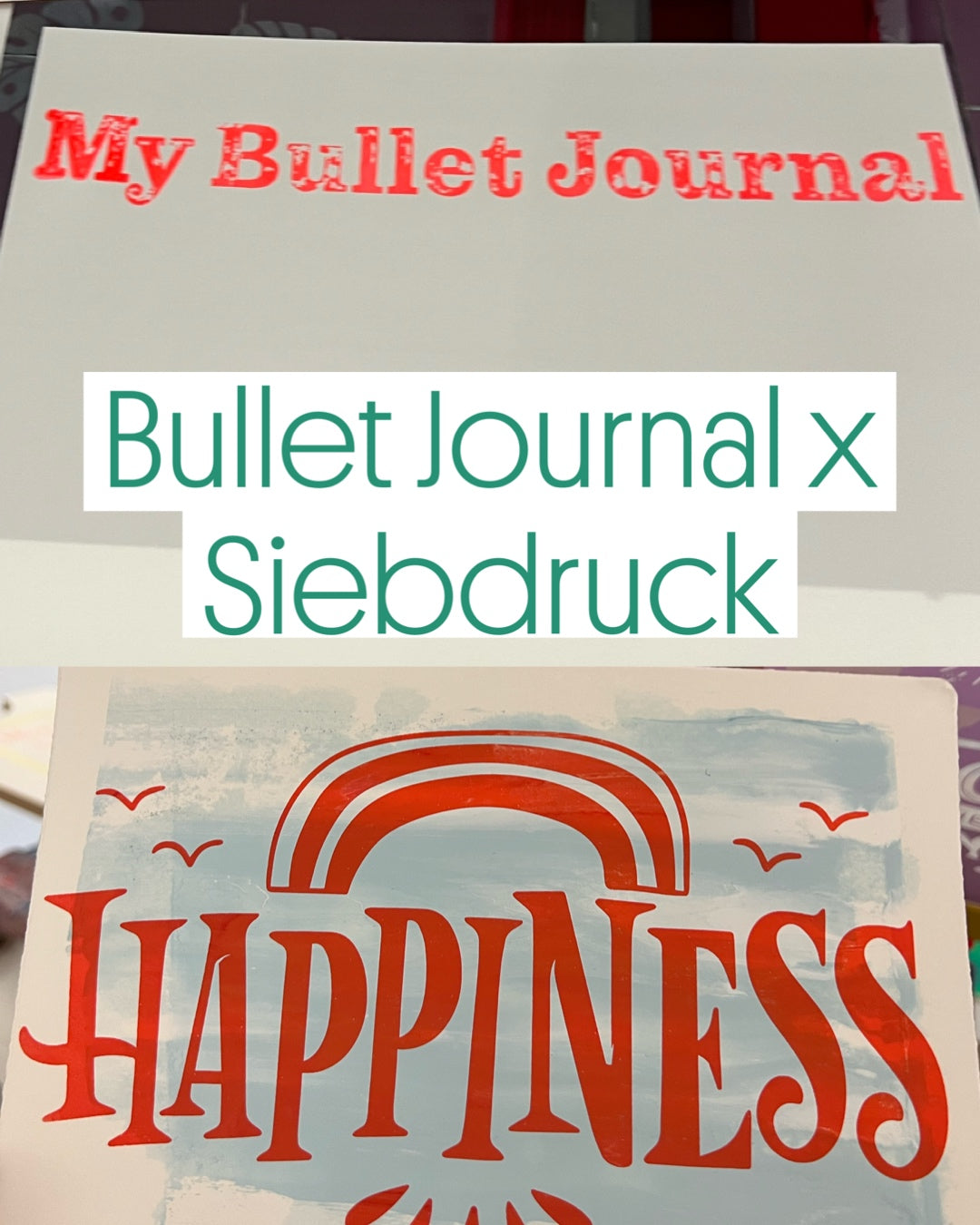 Journaling & Siebdruck 14.1.2026