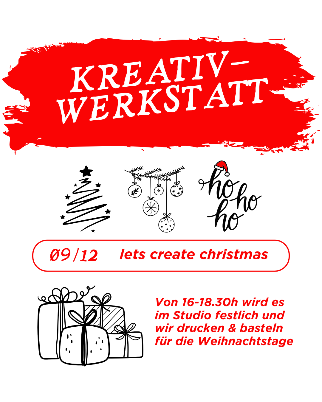 Kreativwerkstatt 9.12.2025