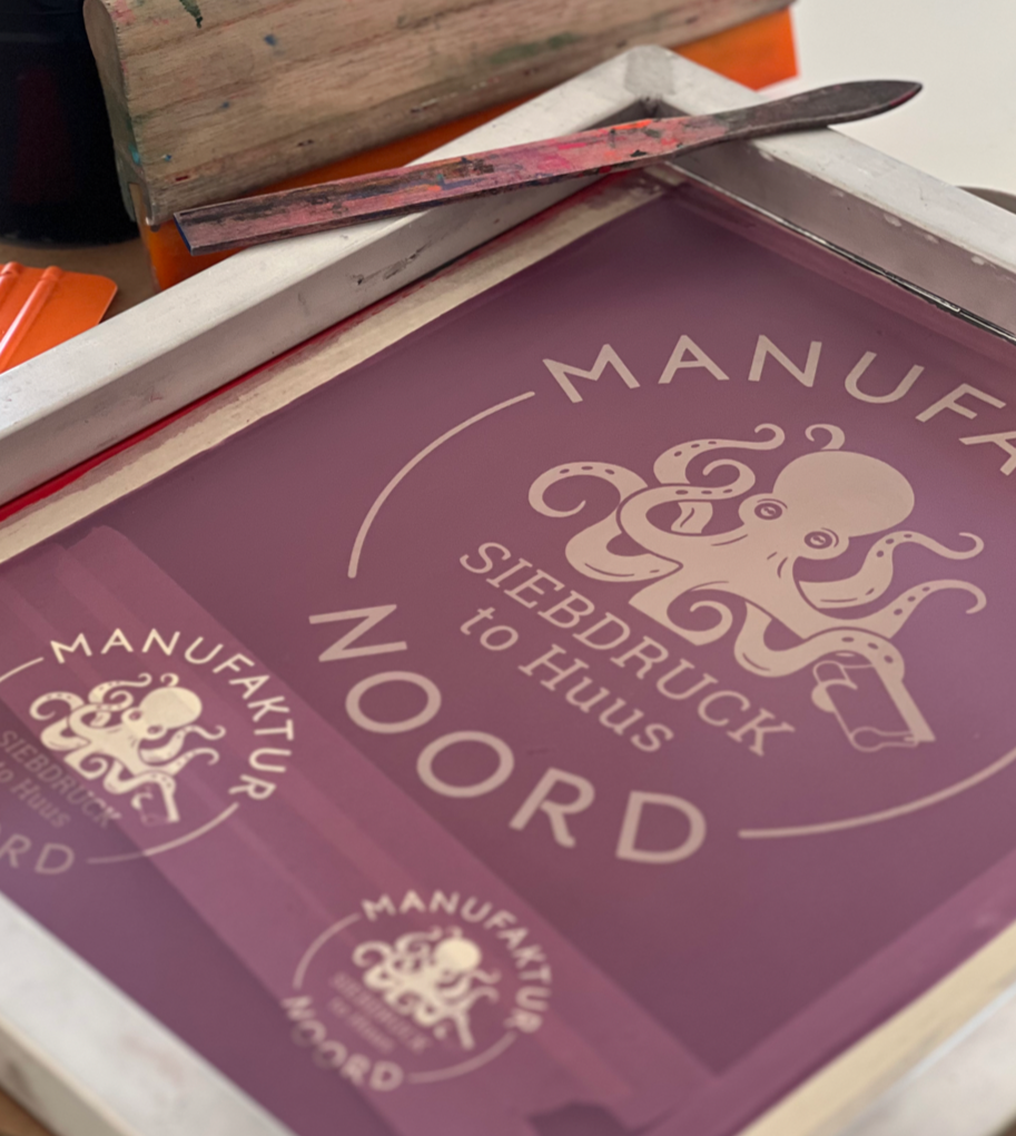 Siebdruck to Huus Zuhause DIY Drucken Handmade Weihnachten Christmas