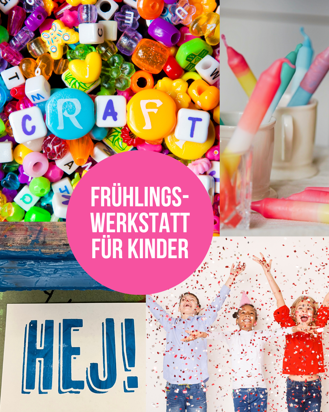 Kreative Märzferien 12. + 13.3.2026 (für Kinder)