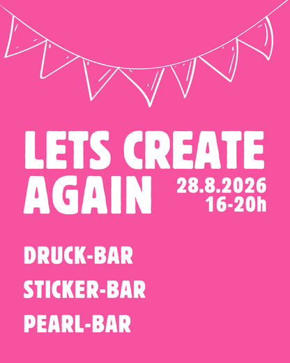 LET's CREATE AGAIN 28.8.2026