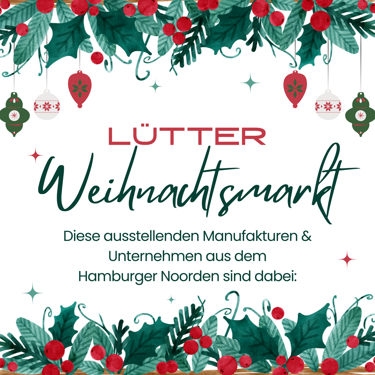 Lütter Weihnachtsmarkt 15.11.2025