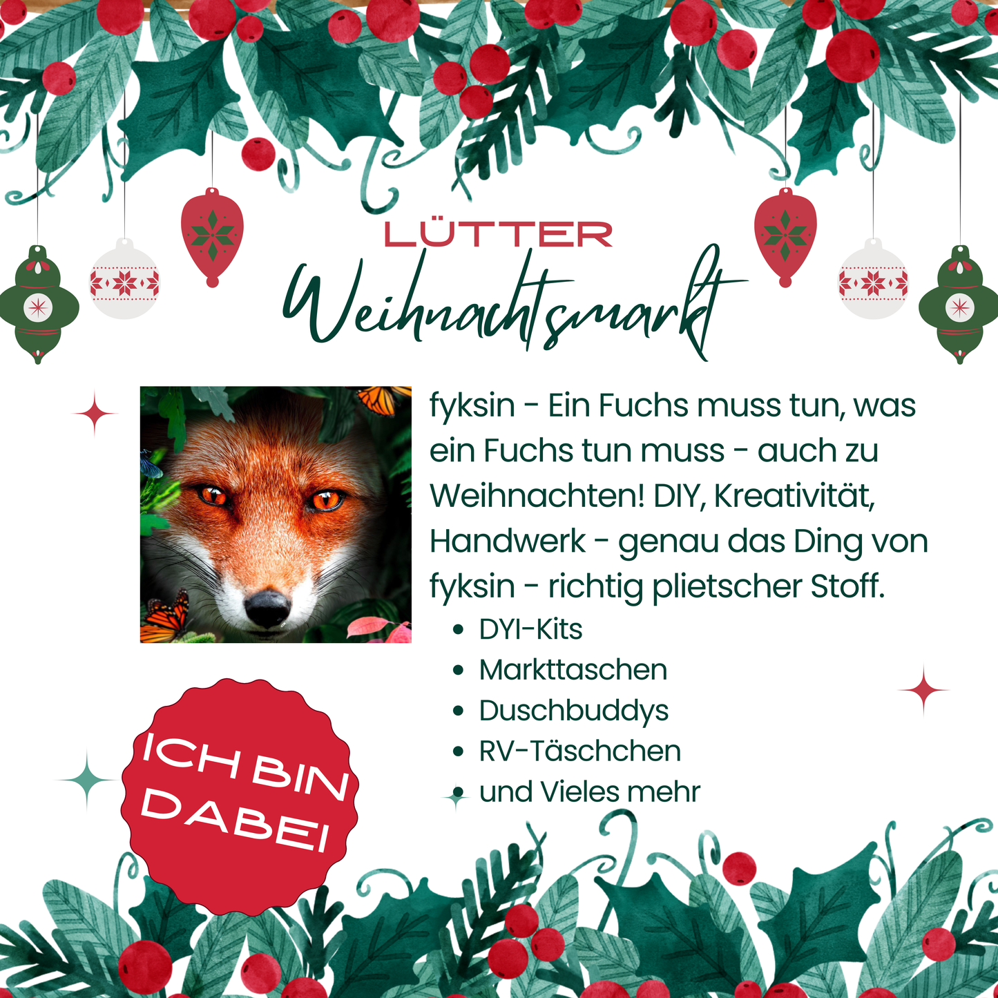 Lütter Weihnachtsmarkt 15.11.2025
