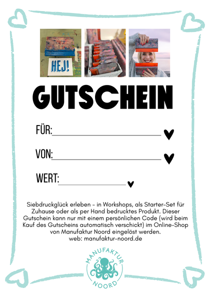 Gutschein für Manufaktur Noord