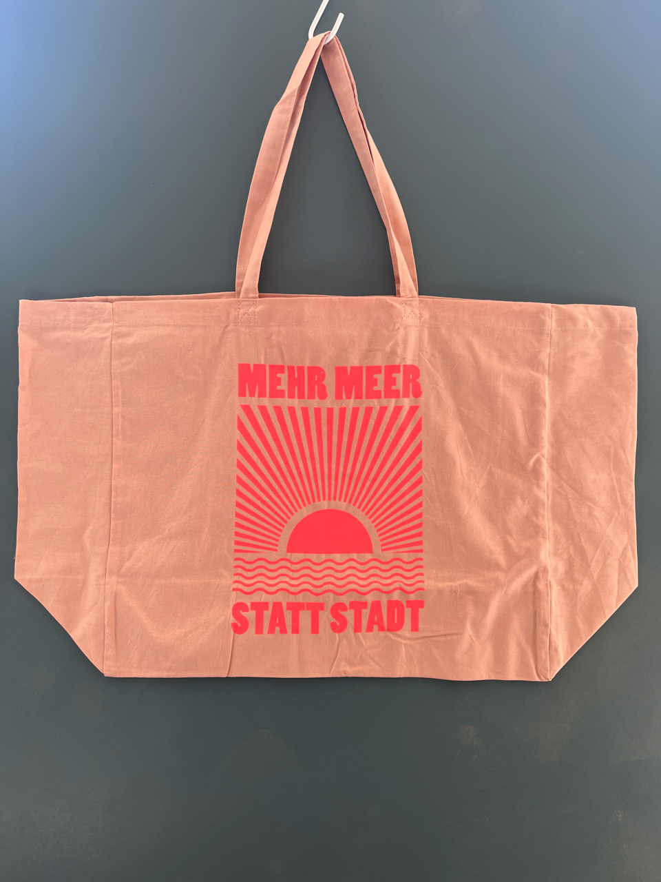 Strandtasche "Mehr Meer, statt Stadt"