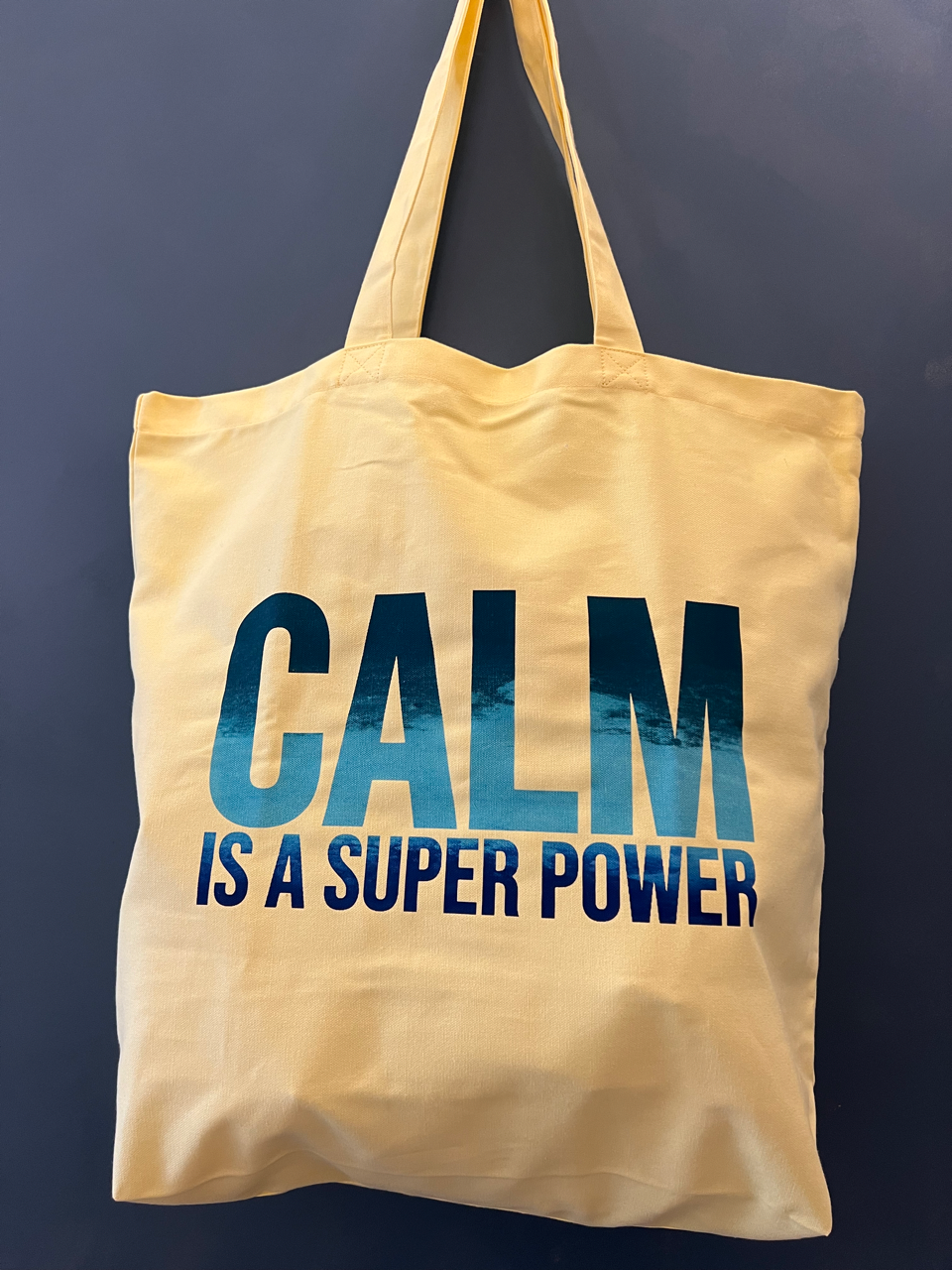 Tasche "Calm is a super Power"