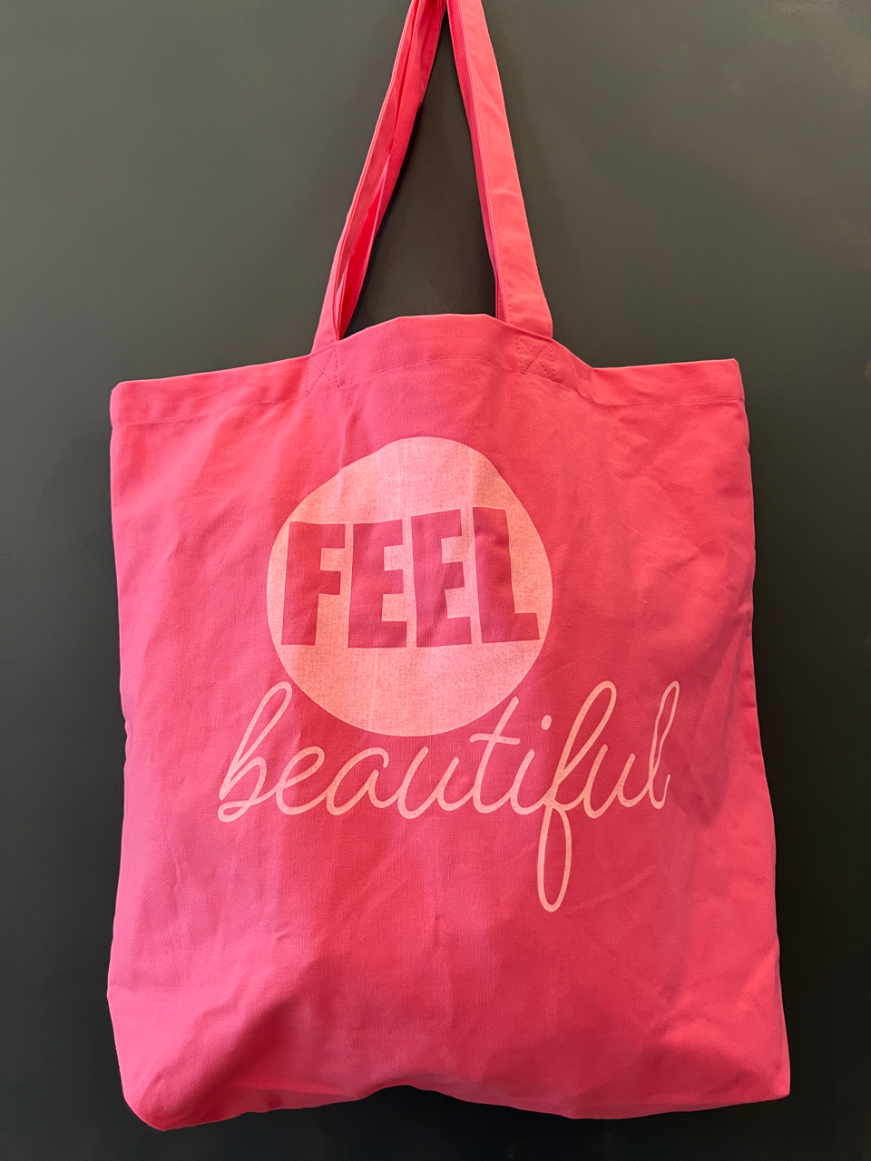 Tasche "Feel Beautiful" (pink + hellrosa)